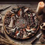 Pagan myths, legends, sacred stories, traditional lore, spiritual folklore