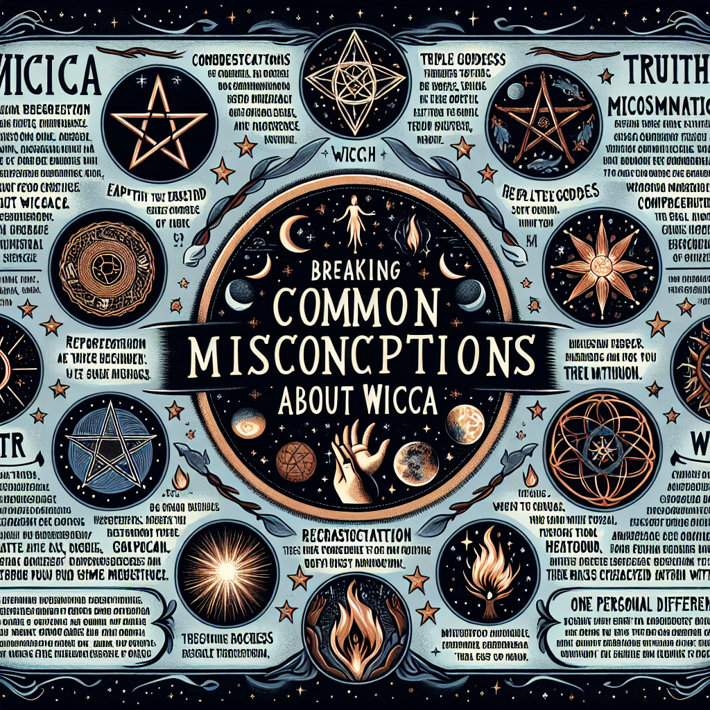 Wiccan misconceptions, Wicca myths, witchcraft truths, Wiccan clarity, Wiccan education