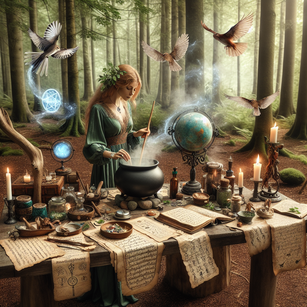 Pagan spells, magical practices, spiritual rituals, beginner witchcraft, pagan magic