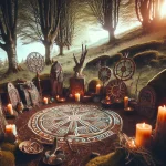 Sacred pagan sites, witchcraft locations, spiritual landmarks, pilgrimage destinations, magical places