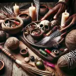 Voodoo rituals, spiritual practices, African spirituality, magical elements, Voodoo ceremonies