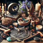 Wiccan altar tools, essential Wiccan items, ritual tools, witchcraft gear, altar essentials