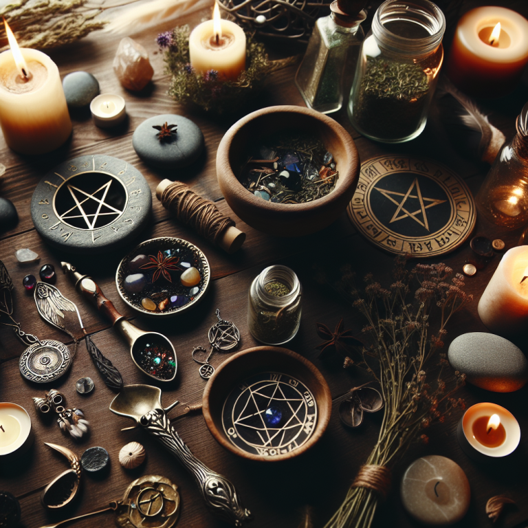 Wiccan and pagan spells, magical practices, ritual work, spellcasting, spiritual rituals