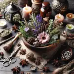 Wiccan herbs, spellcraft essentials, magical plants, herbal magick, Wicca spells