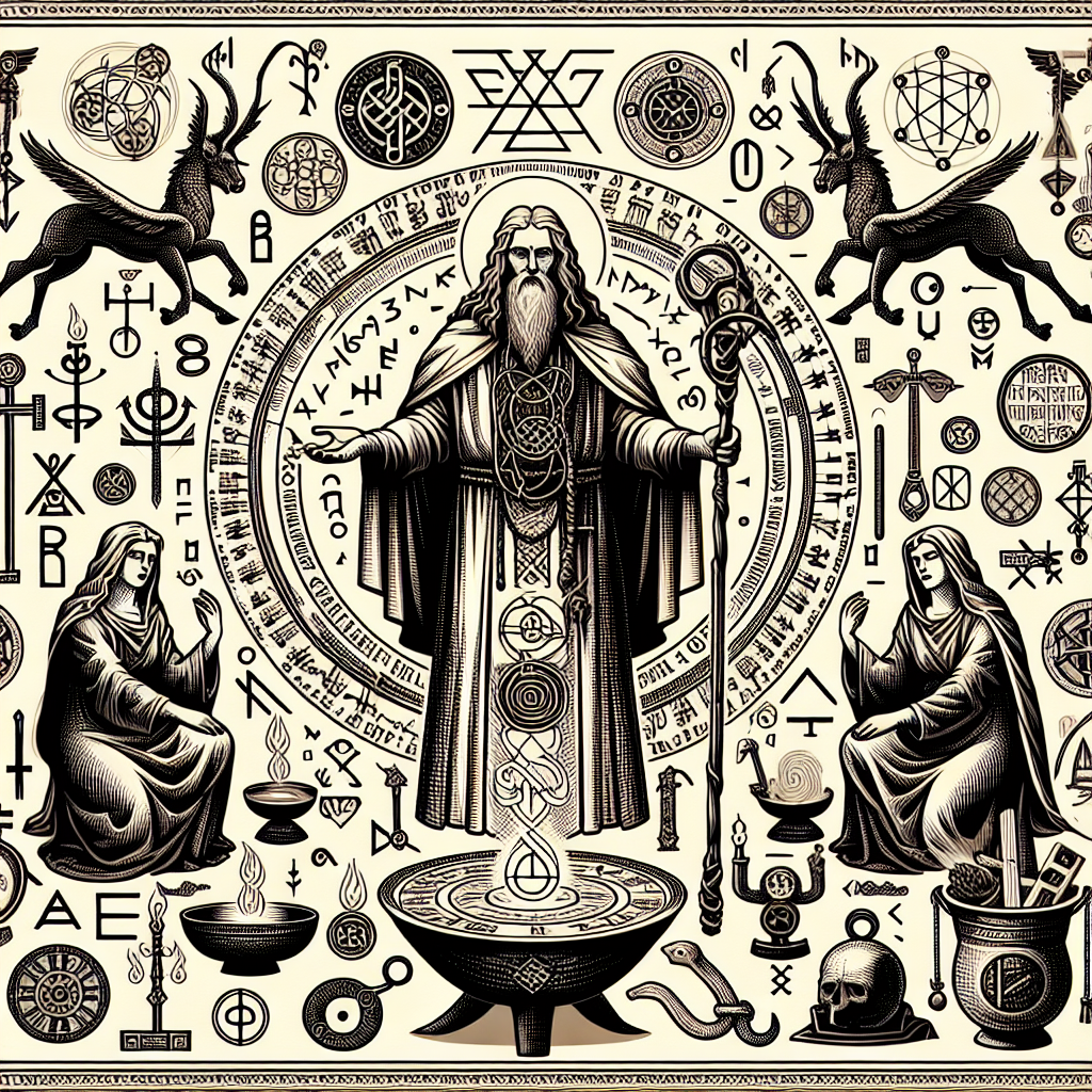 Norse witchcraft beliefs, spiritual figures, shared practices, magical traditions, historical influences