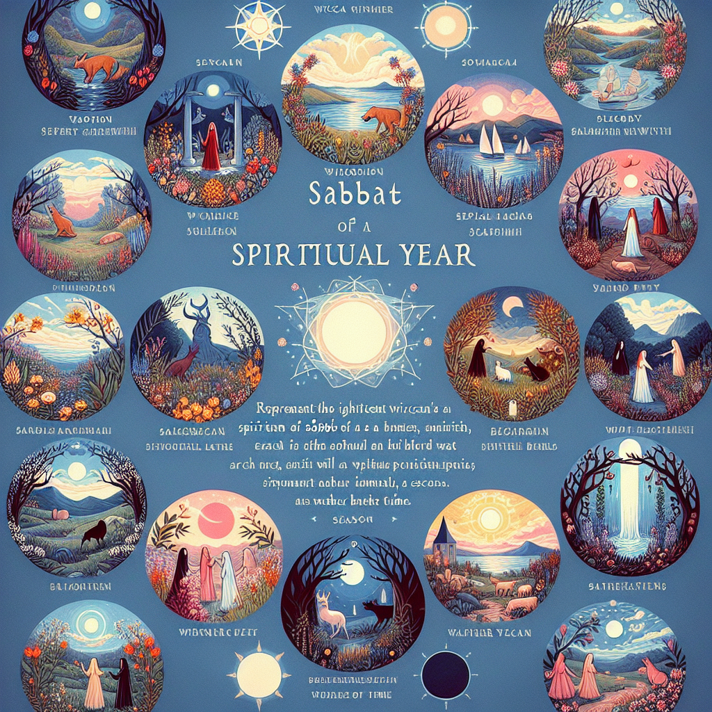 Wiccan sabbats, spiritual year, pagan holidays, Wicca celebrations, seasonal rituals