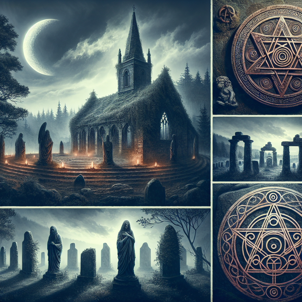 Sacred sites, pagan history, witchcraft landmarks, spiritual places, important locations