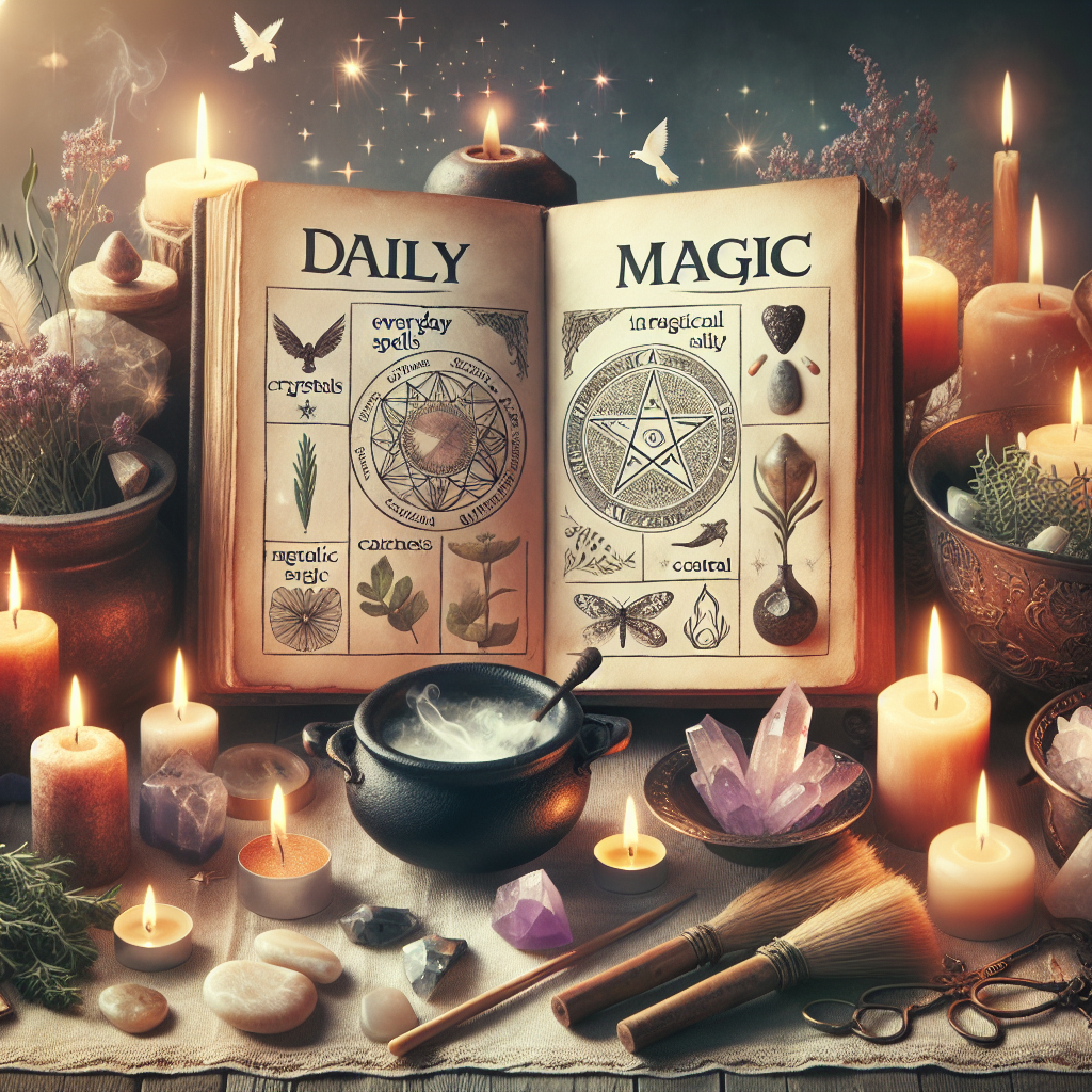 Daily magick, practical rituals, spiritual practices, everyday spells, magick integration