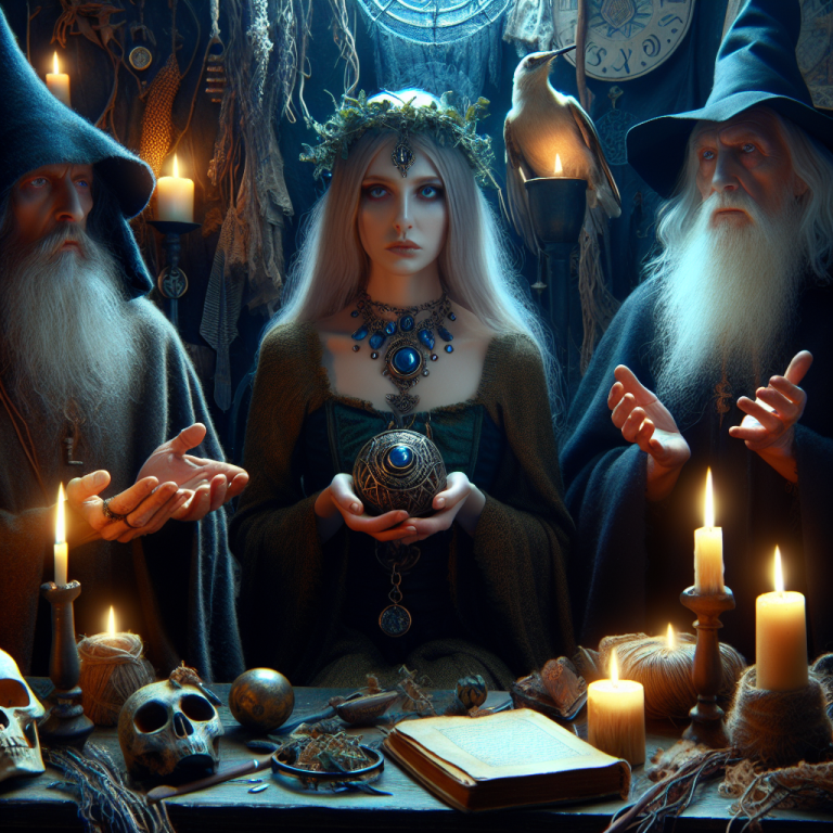 witchcraft figures, spiritual leaders, traditional witchcraft, influential witches, magical history