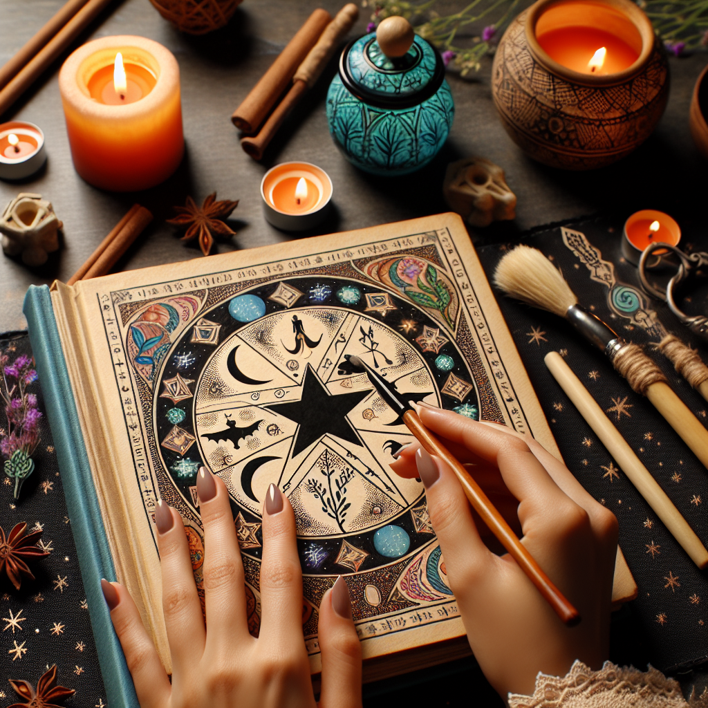 Beginner spells, simple rituals, witchcraft guide, magical practices, spiritual initiation