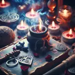 Love spells, romantic magic, witchcraft rituals, attraction spells, relationship witchcraft