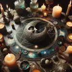 Lunar rituals, magick practices, moon magic, spiritual cycles, witchcraft rituals