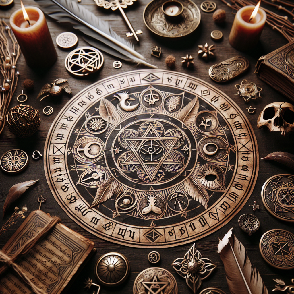 Magick symbols, spiritual meanings, powerful icons, magical imagery, witchcraft symbols