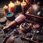 Magick tools, spiritual equipment, magical essentials, witchcraft rituals, magickal gear