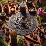 Magickal herbs, spiritual plants, magical uses, herbal practices, witchcraft rituals