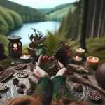 Nature connection, Wiccan lifestyle, spiritual nature, nature rituals, Earth-centered Wicca