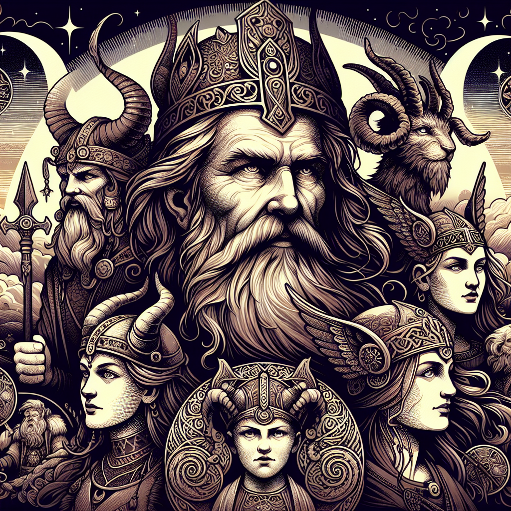 Norse gods, Norse goddesses, Viking pantheon, deities in Norse paganism, honoring gods