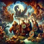 Norse myths, Viking legends, ancient stories, pagan lore, Norse folklore