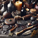 Norse pagan tools, witchcraft items, spiritual equipment, altar essentials, magical practices