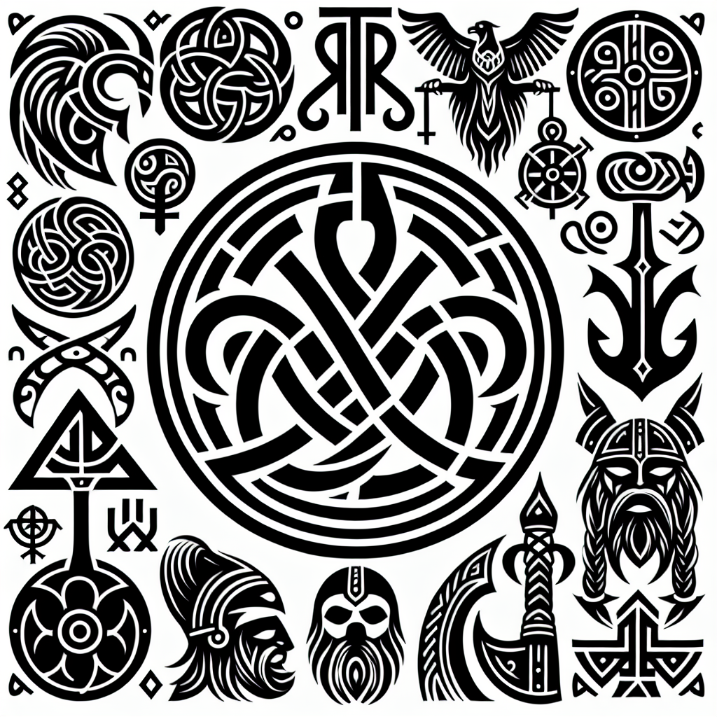 Norse symbols, Viking symbols, sacred meanings, Norse mythology, pagan symbols