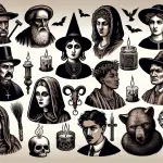 Notable witches, historical figures, witchcraft pioneers, spiritual influencers, famous witches