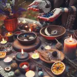 Pagan and witchcraft rituals, shared traditions, spiritual practices, ceremonial magic, nature-based spells