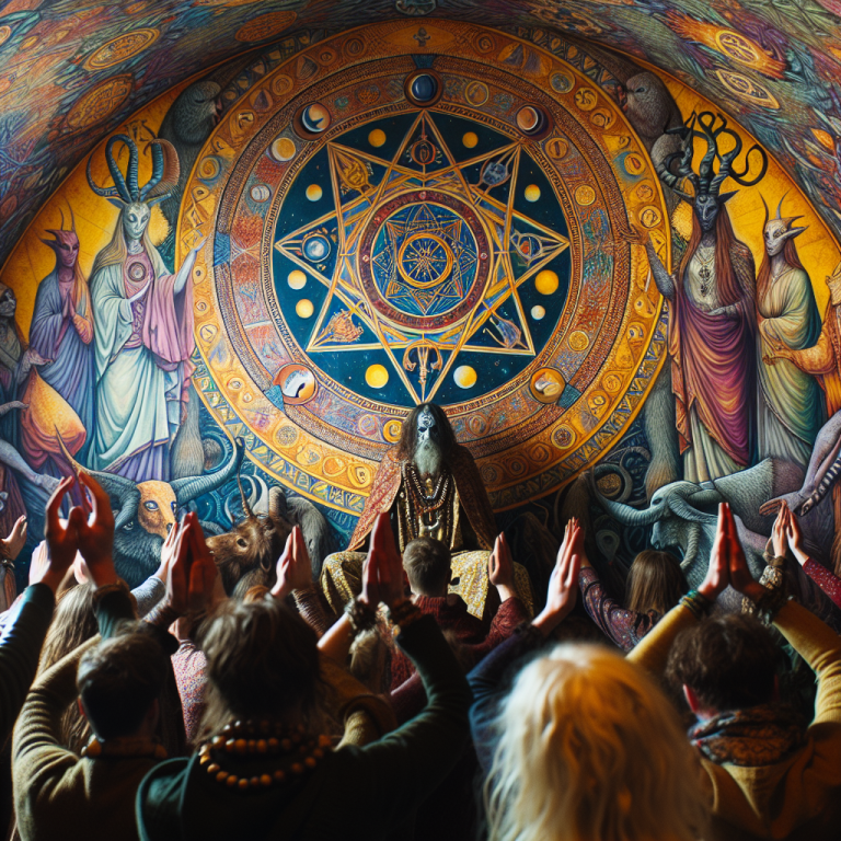 Pagan deities, pantheon worship, spiritual figures, divine entities, pagan gods