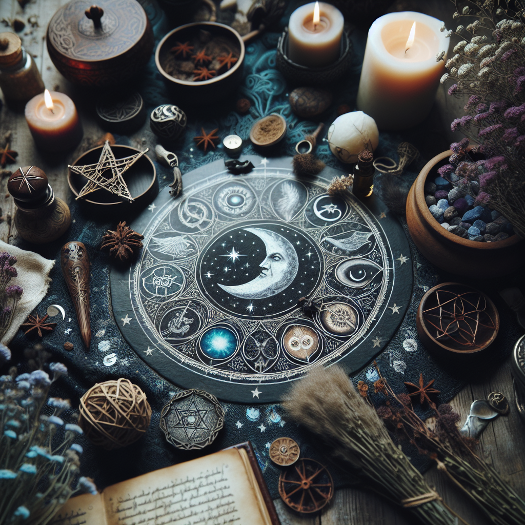 Pagan spells, everyday witchcraft, spiritual magic, spell casting, magical practices