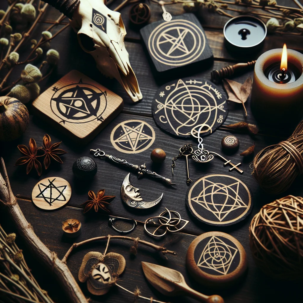 Pagan symbols, witchcraft icons, spiritual meanings, sacred imagery, shared symbols