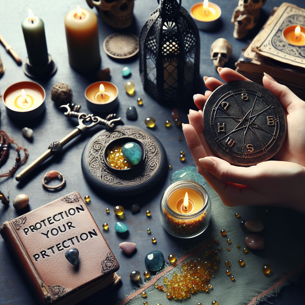 Protection spells, beginner magic, spiritual defense, witchcraft rituals, protective magic