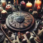 Protection spells, magical defense, witchcraft barriers, spiritual rituals, defensive magic