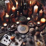 Seasonal festivals, pagan celebrations, witchcraft rituals, spiritual events, magical traditions