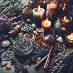 Witch herbs, magical plants, spiritual botany, herbal magic, witch rituals