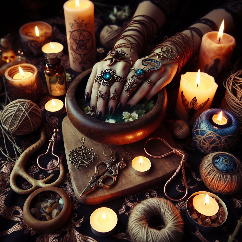 Binding spells, protection rituals, spiritual safety, magical defense, witchcraft practices