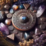 Norse crystals, magickal stones, spiritual tools, rune rituals, pagan healing