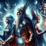 Norse deities, gods and goddesses, divine worship, Norse pantheon, spiritual honoring