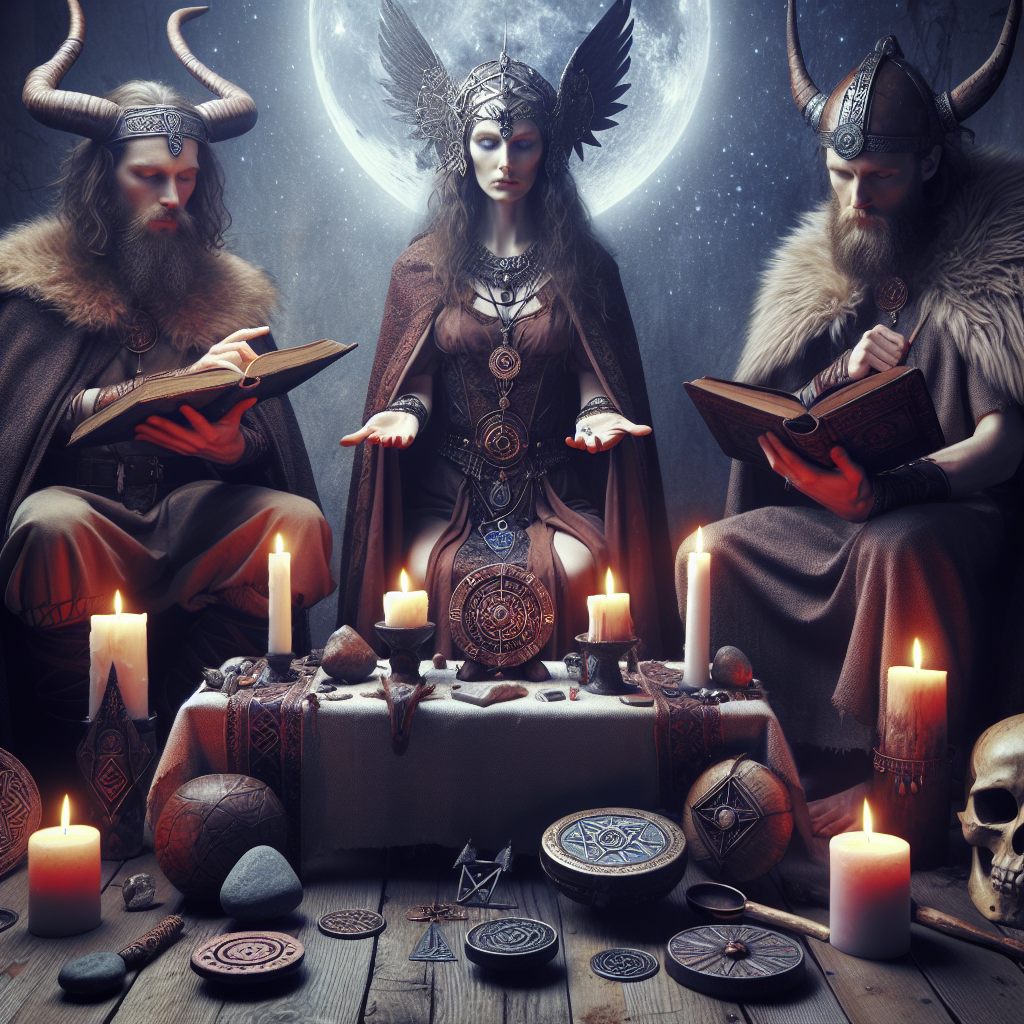 Norse gods connection, spiritual rituals, magical practices, deity worship, Norse faith