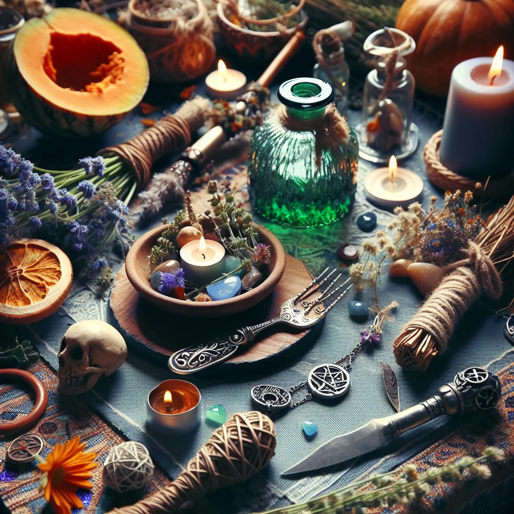 Pagan and Wiccan spells, common practices, spiritual magic, shared rituals, magical traditions