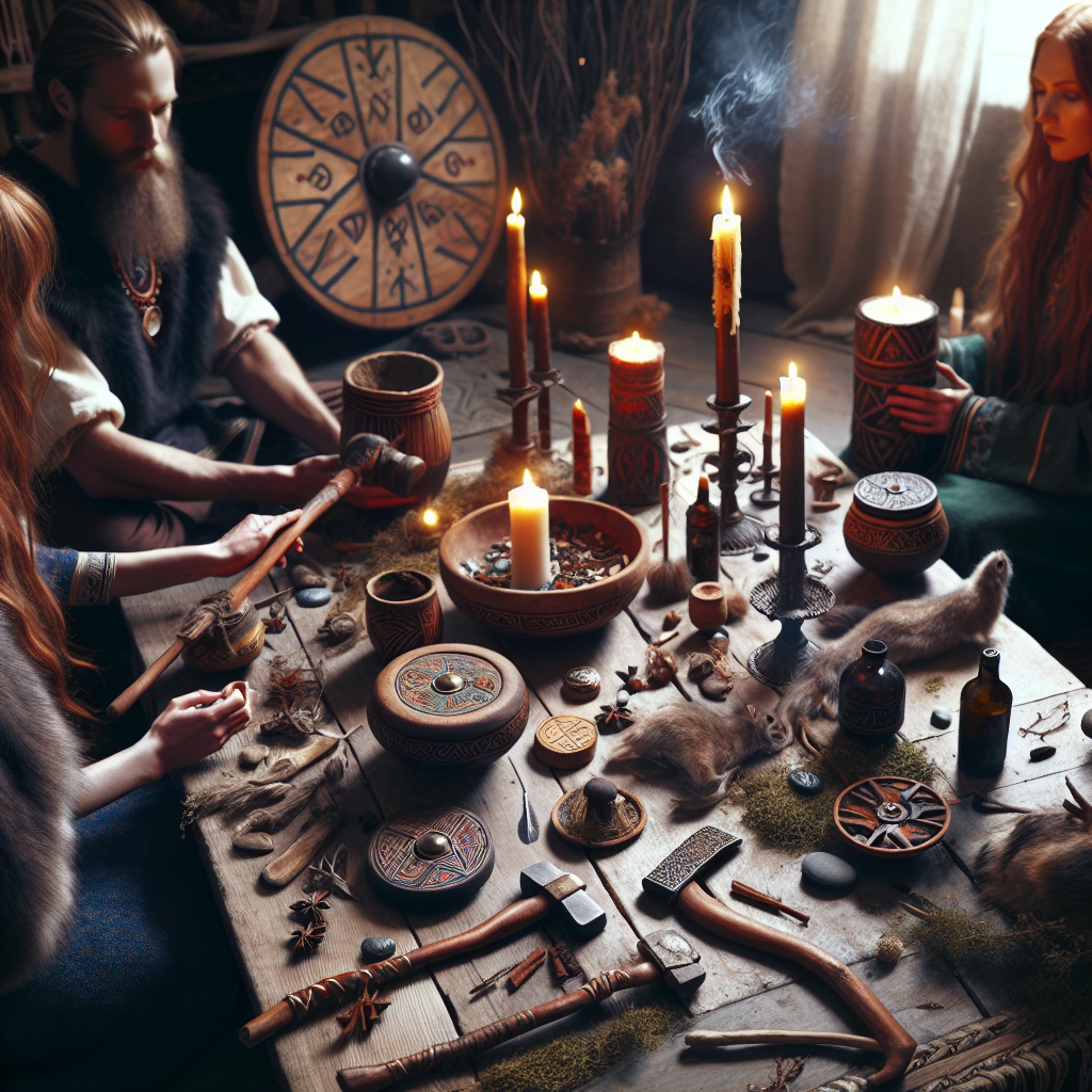 Ancestral honoring, Norse paganism, spiritual rituals, magical practices, honoring ancestors