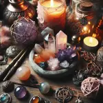 Crystals for witches, pagan spellwork, healing stones, spiritual tools, magical stones