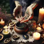 Healing spells, pagan and witchcraft rituals, spiritual recovery, magical healing, nature magic