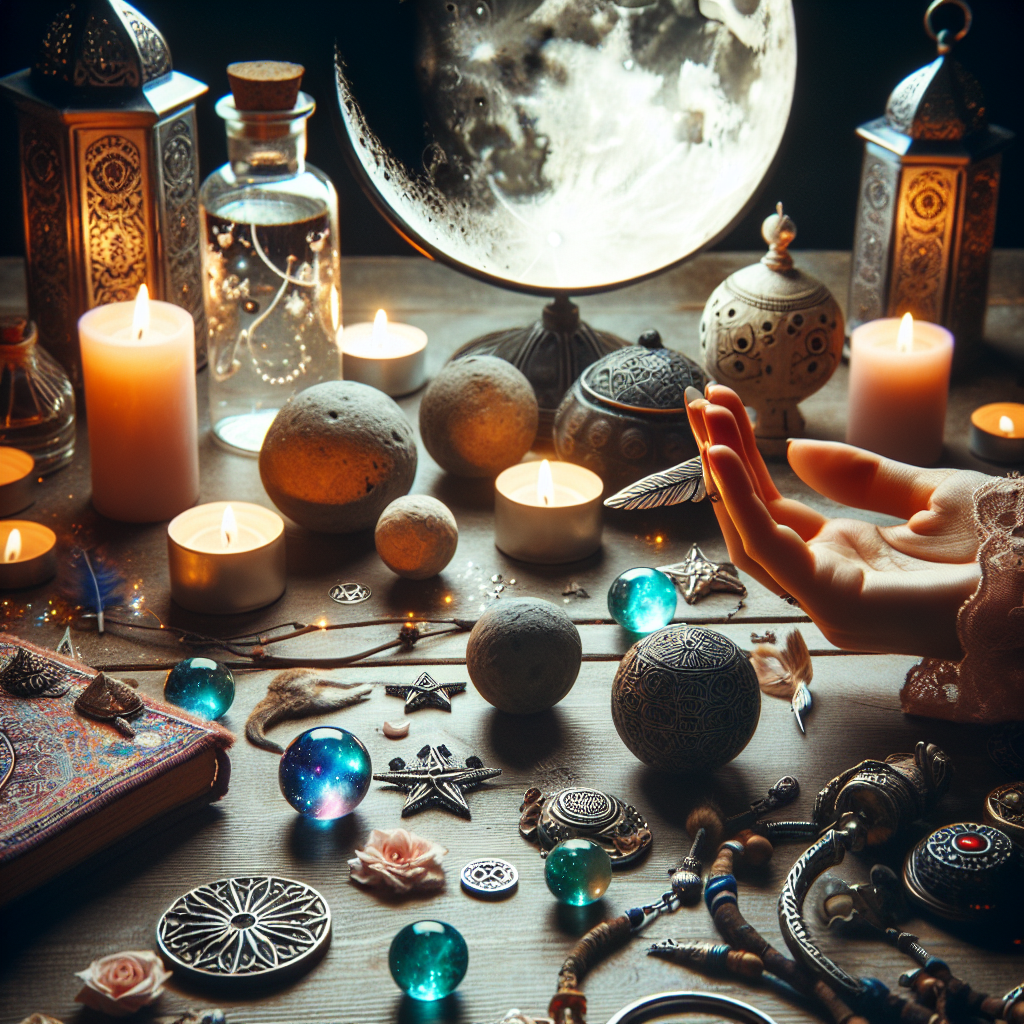 Moon spells, lunar rituals, spiritual practices, full moon magick, spellcasting