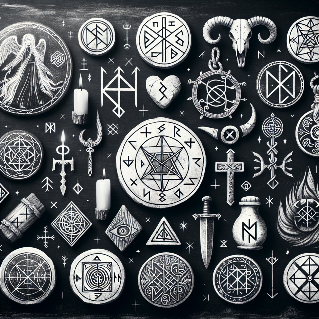 Norse pagan symbols, magical icons, spiritual meanings, rune practices, Viking imagery