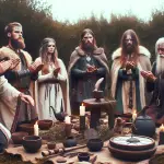 Norse rituals, honoring gods, spiritual ceremonies, pagan practices, magical traditions