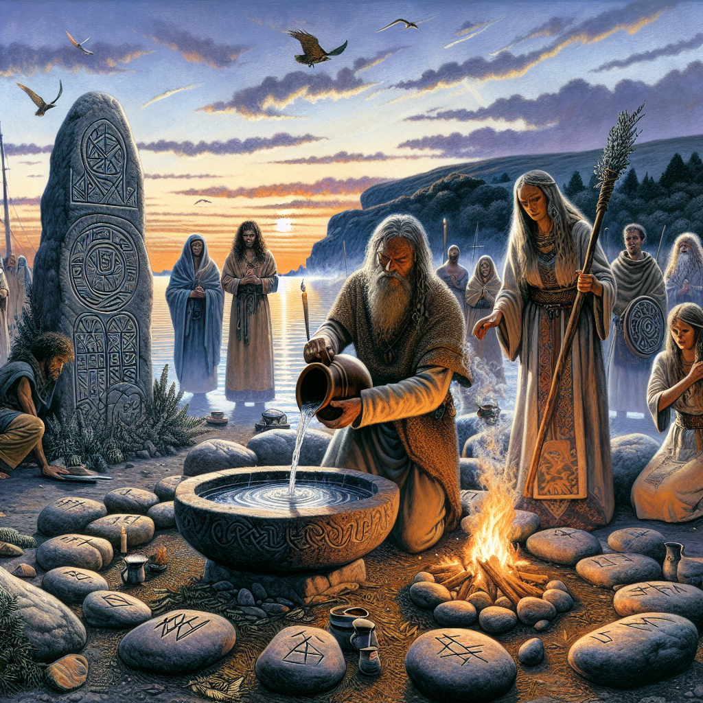 Water in Norse rituals, Norse Celtic water, pagan water rituals, sacred water Norse, spiritual water rites