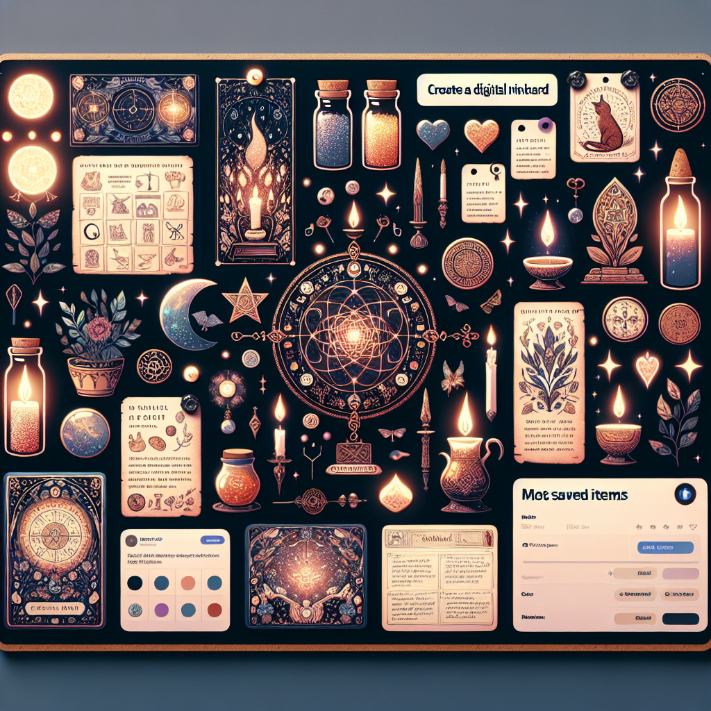 Pinterest witchcraft, popular hacks, beginner inspiration, magical tips, trending spells