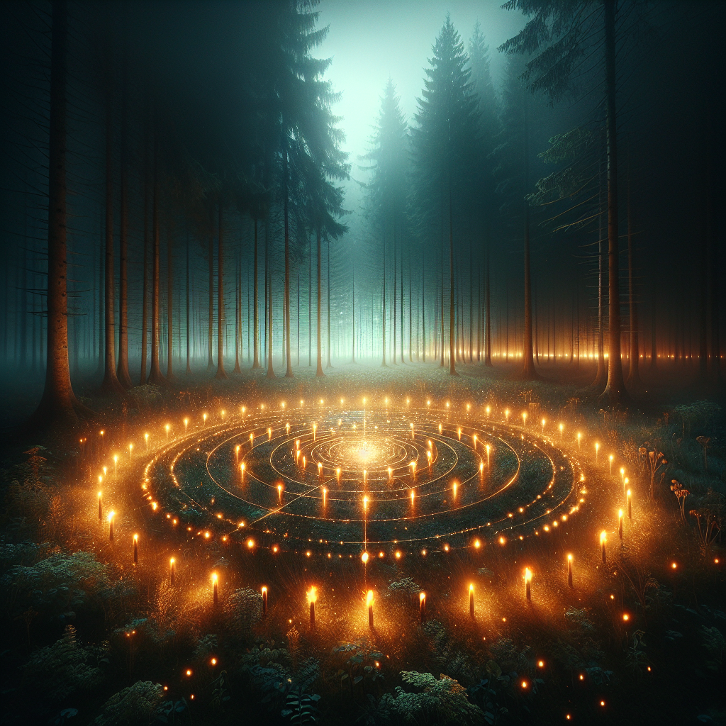 cast a circle, witchcraft how-to, sacred space, beginner rituals, magical practices