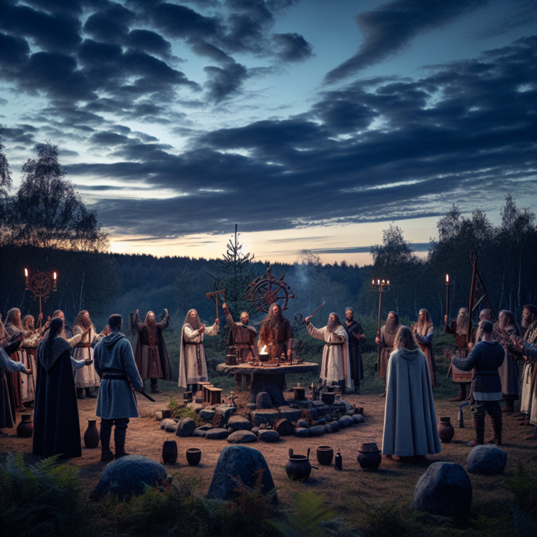 Decoding Ancient Norse Blót Practices: Honoring Deities Today