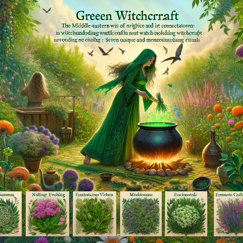 green witchcraft, nature rituals, beginner tips, magical practices, witchcraft checklist