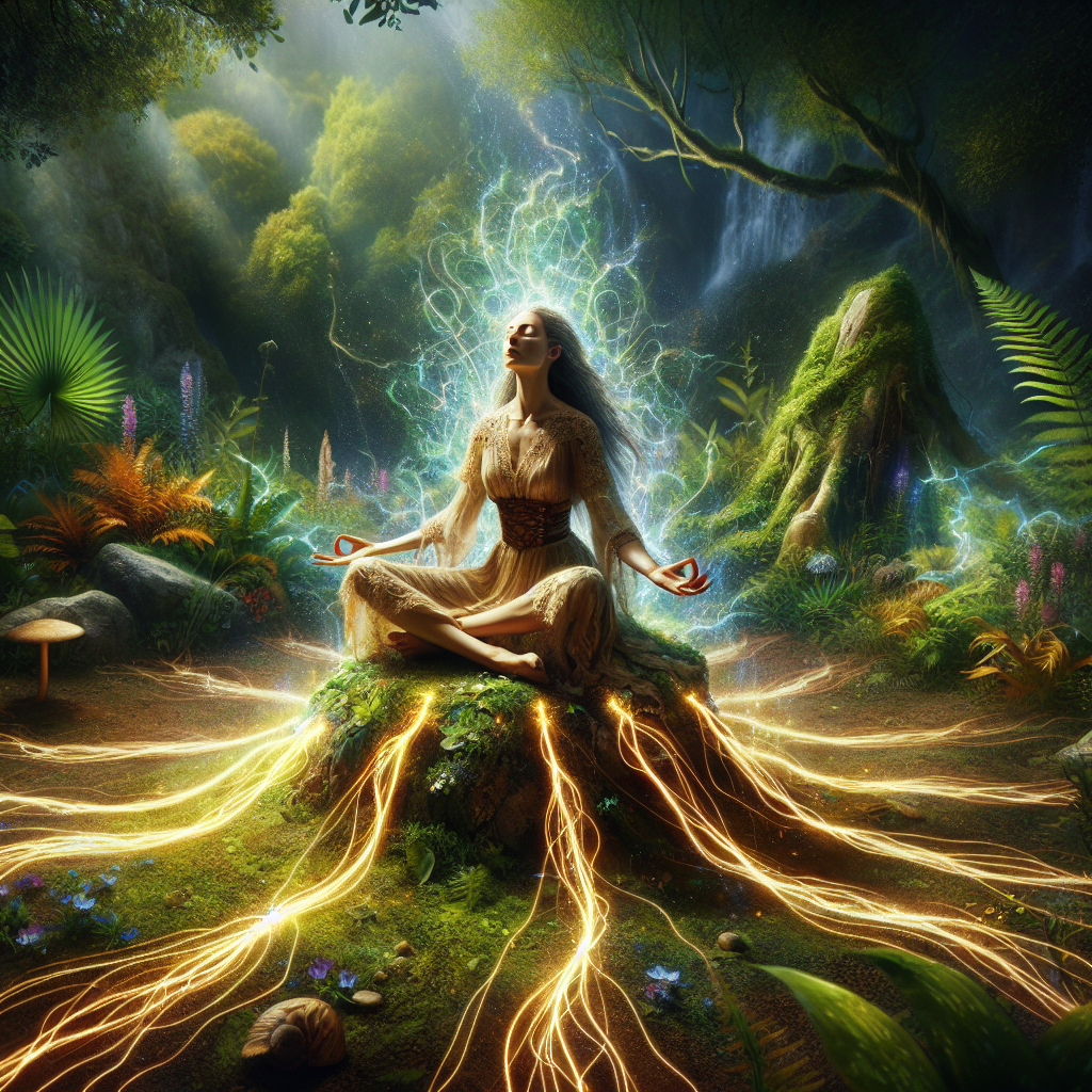 grounding ritual, spiritual connection, energy balancing, beginner witchcraft, calming magic